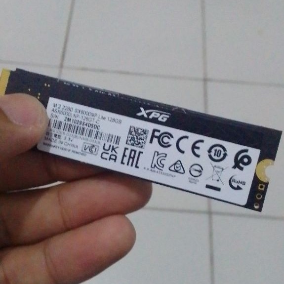 SSD m2 Nvme 128gb Adata XPG SX6000 Lite