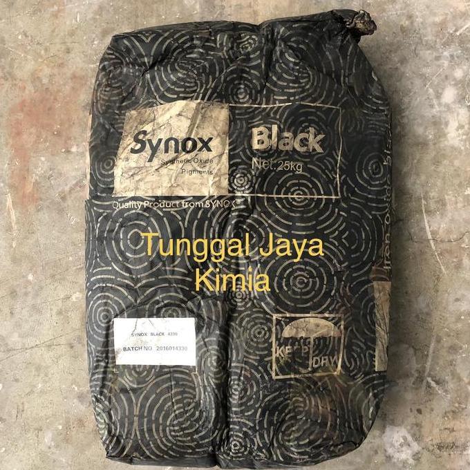 Oker Hitam Iron Oxide Black 4330 Synox Pigment