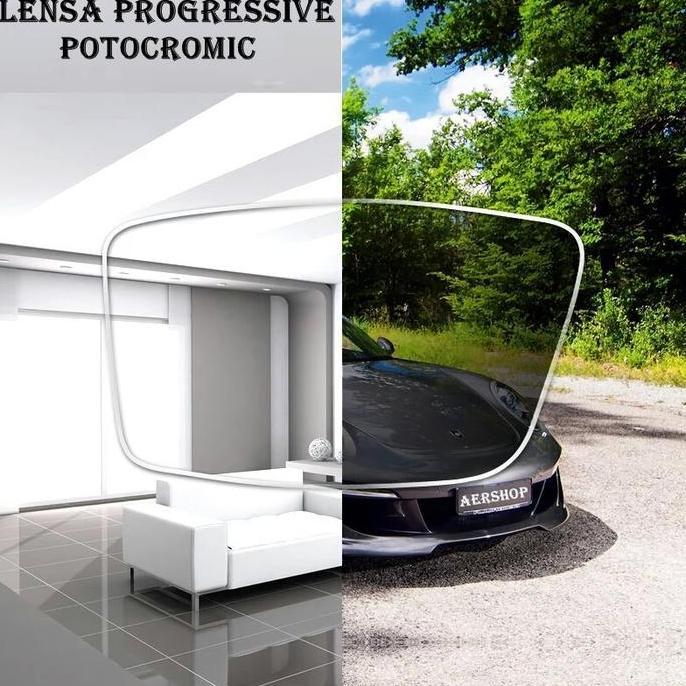 lensa progressive lensa kacamata baca PROGRESSIVE PHOTOCROMIC GRAY