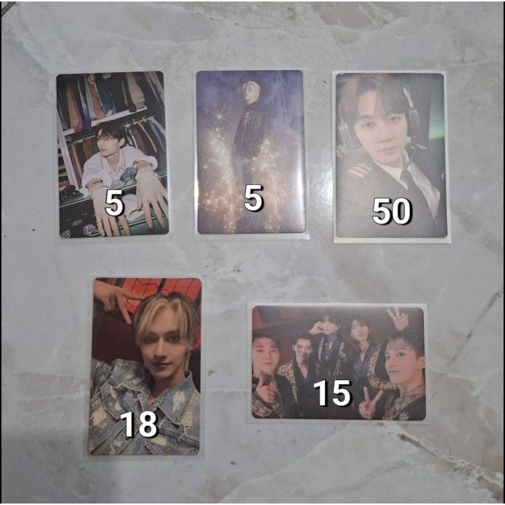 PC SEVENTEEN JEONGHAN PILOT JUN FML VOCAL UNIT FML CLEARANCE SALE