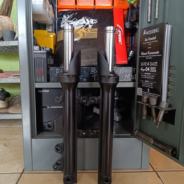 shock depan aerox copotan oem custom downsize