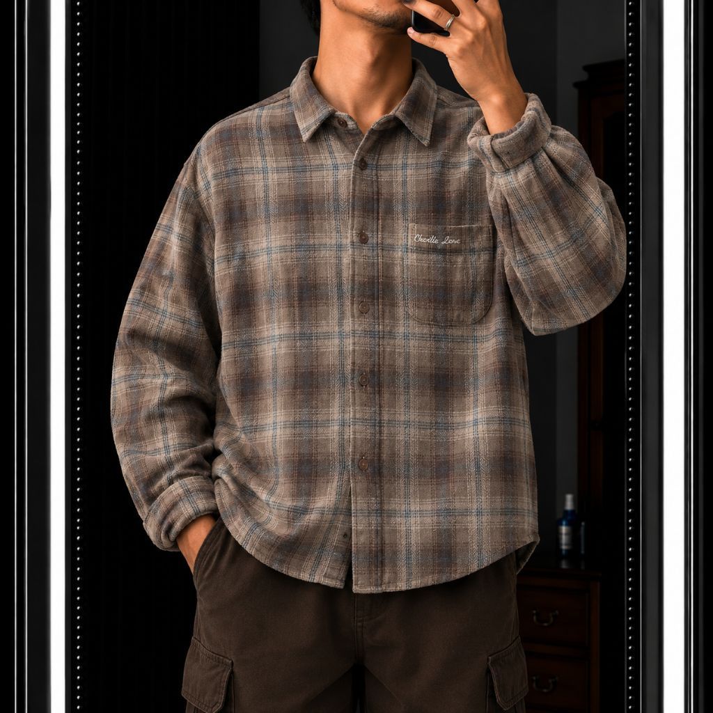 Flannel Wool veterano Charles Lino