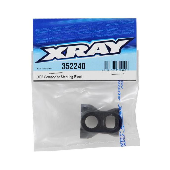XRAY RACING RC MODELS PART 352240 XRAY XB8 STEERING BLOCK AU1NDO