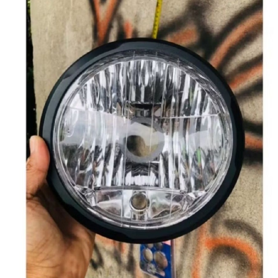 REFLEKTOR LAMPU DEPAN CB 150 VERZA  COSTUM H4