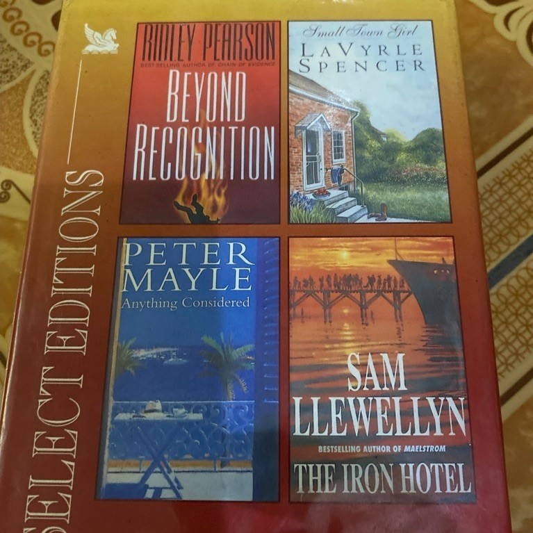 Select Editions 4 Judul Ridley Pearson LaVyrle Spencer Peter Mayle Sam Llewellyn bhs Inggris  thn 20