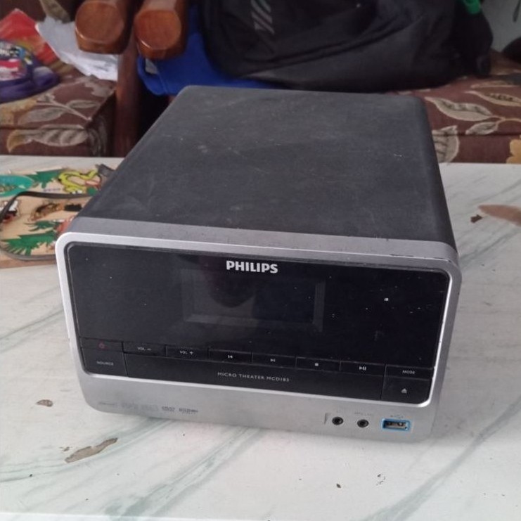 DVD player VCD MP3 philips micro theater second normal