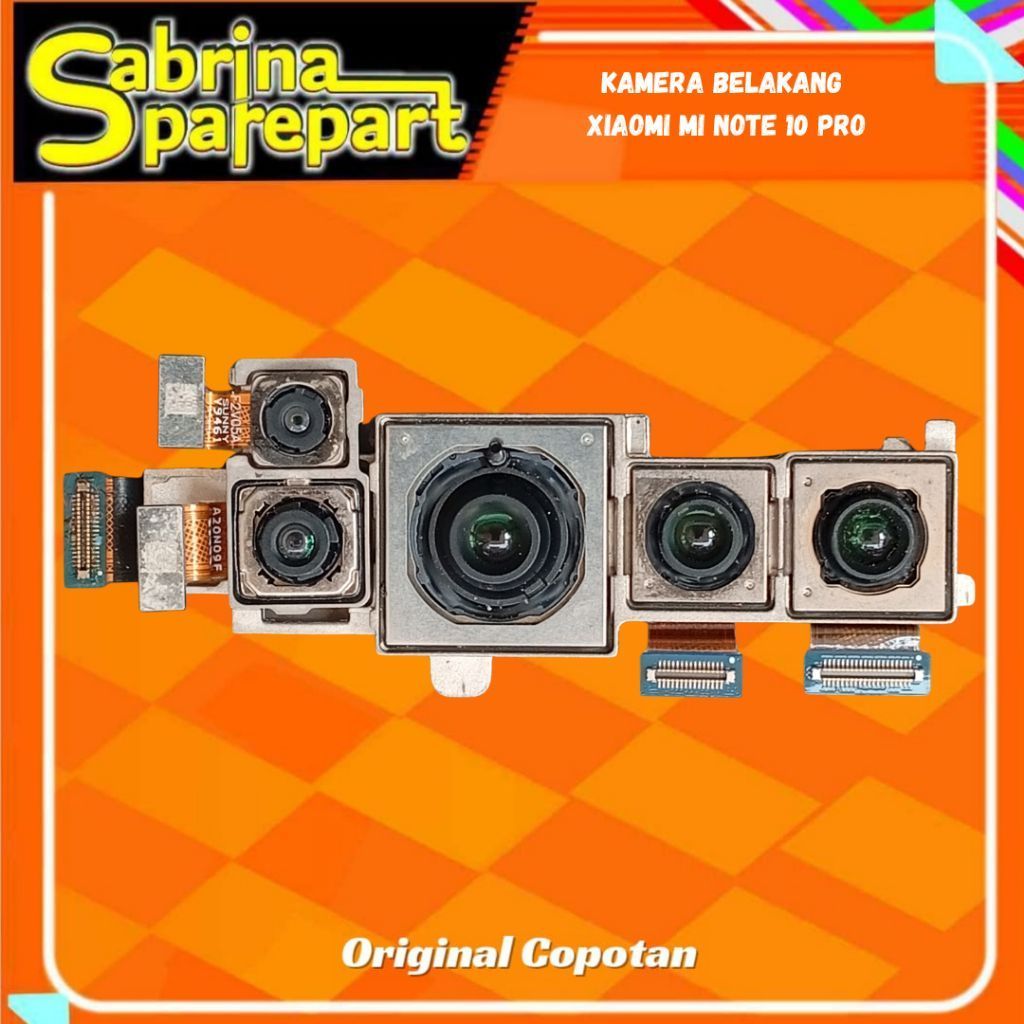 Kamera Belakang Xiaomi Mi Note 10 Pro Second Original Copotan