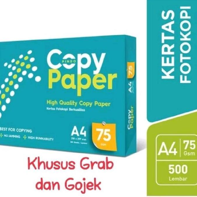 Kertas A4 75 Gram Copy Paper 1Box ( 5Ream)