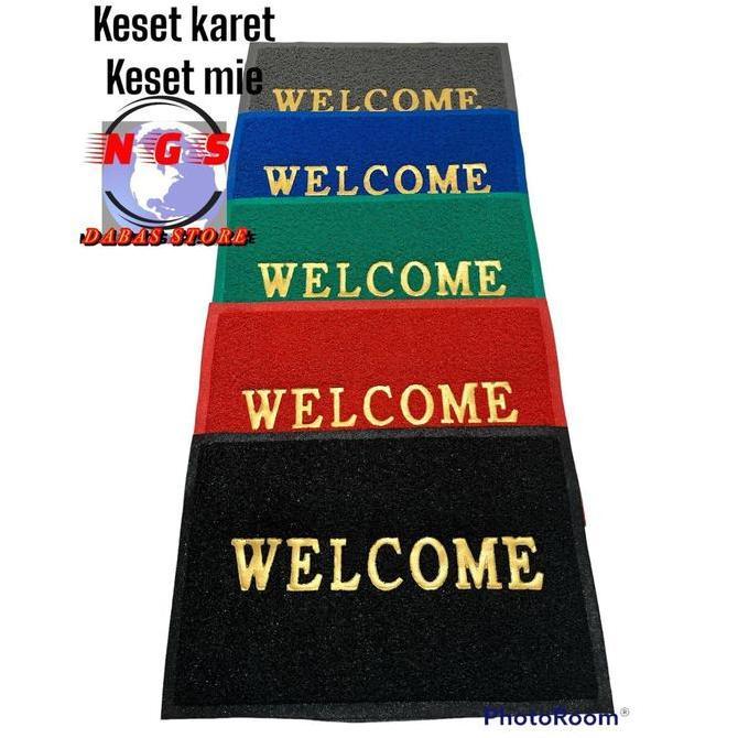 keset karet karpet / keset karet /keset welcome / keset anti slip / keset Lantai