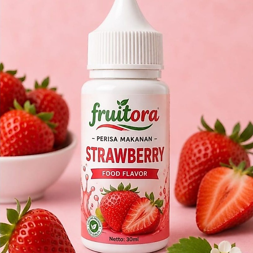 TFA STRAWBERRY Perisa Makanan 30ml Penambah Citarasa Makanan Flavour essensial Organik