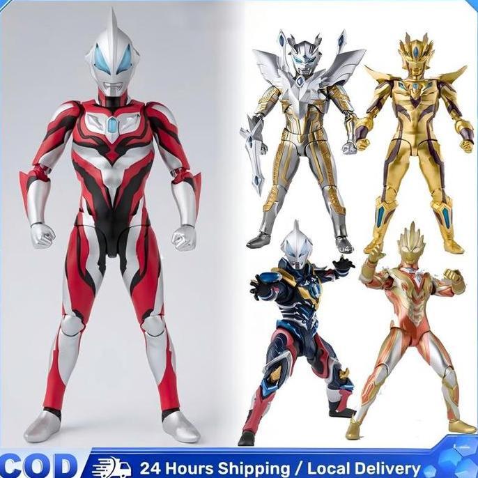 Ultraman Trigger Multi SHF Ultra Action Figure Ultraman Delta Guts Spark Circle Arms