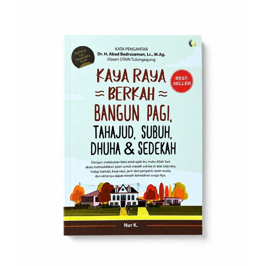 Buku Kaya Raya Berkah bangun pagi tahajud,Subuh,Dhuha&Sedekah