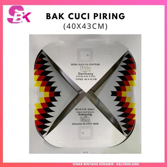 Bak Cuci Piring Viega 40X43 Cm