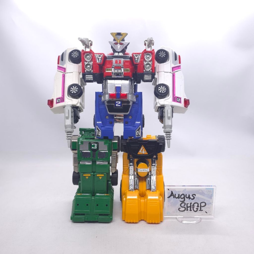 [ori] Dx megazord turbo carranger VRV robo rare