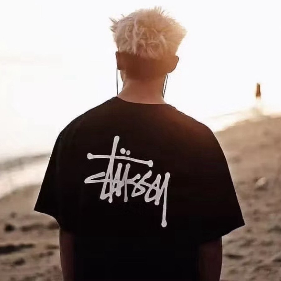 Stussy  basic black tee