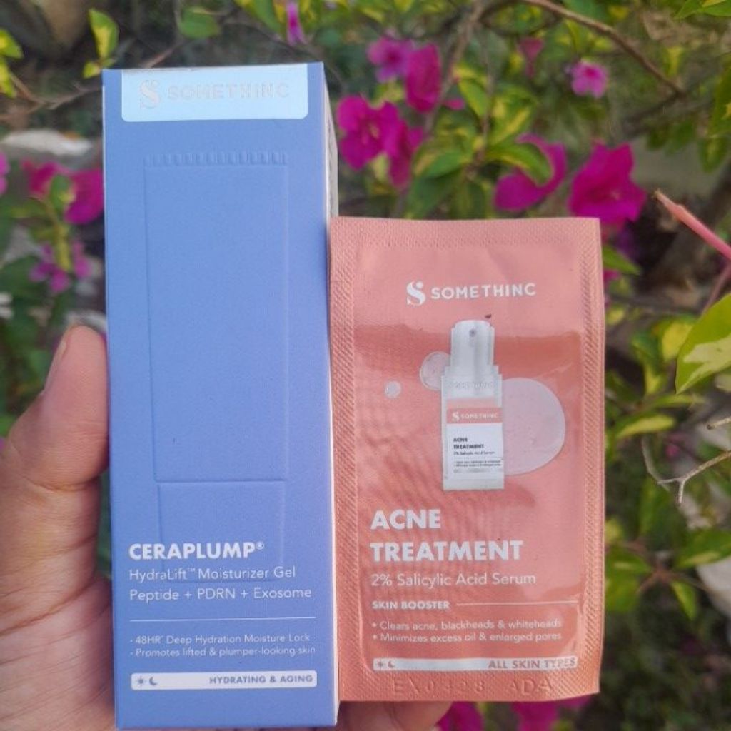 (FREE SAMPLE SERUM) SOMETHINC MOISTURIZER CERAPLUMP 25 ML EXP. 2029 (NEW/ORIGINAL)