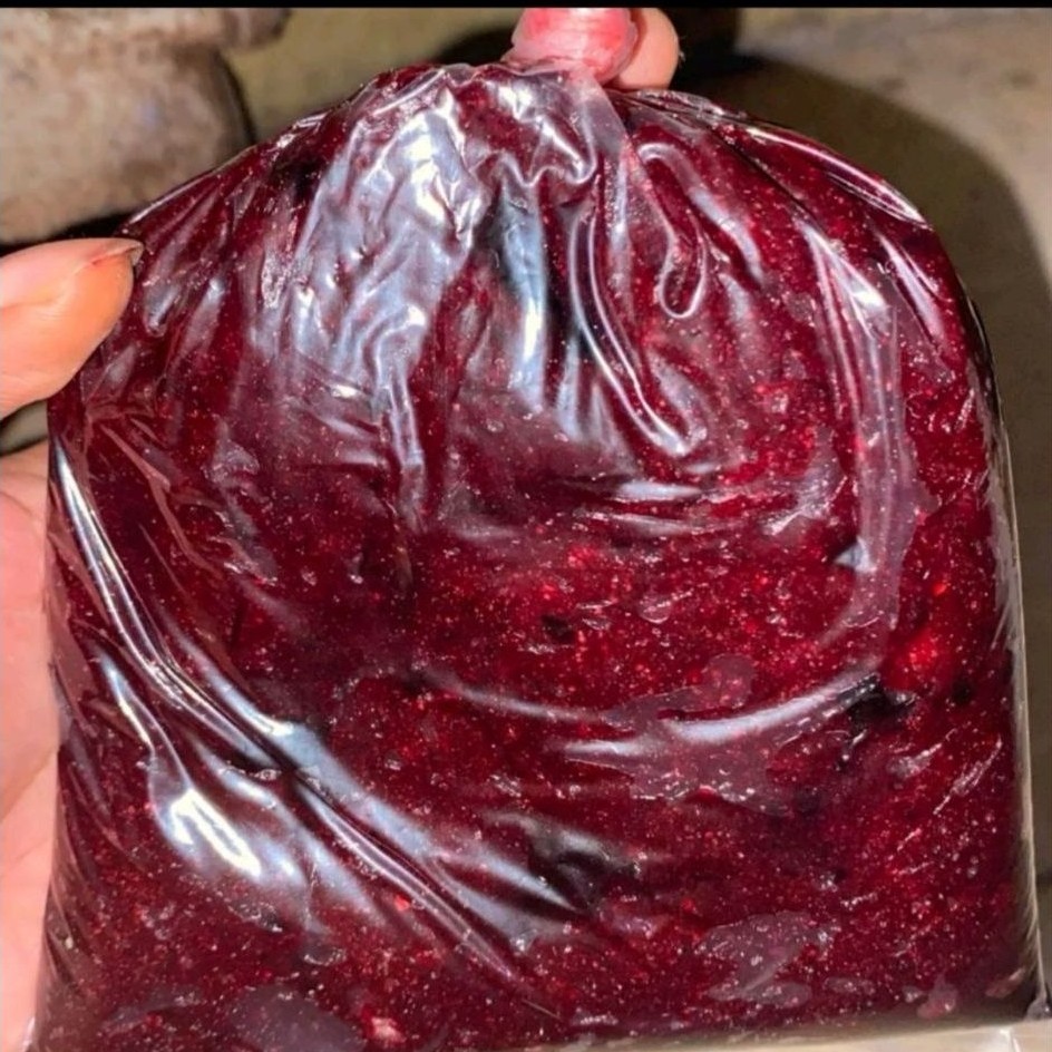 Umpan Galatama Lele Pelet Darah Marus Siap Pakai Aroma Anyir 250g