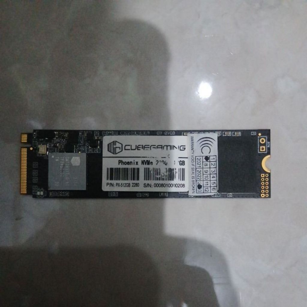 SSD NVME CUBE GAMING PX 512GB 2280 Second