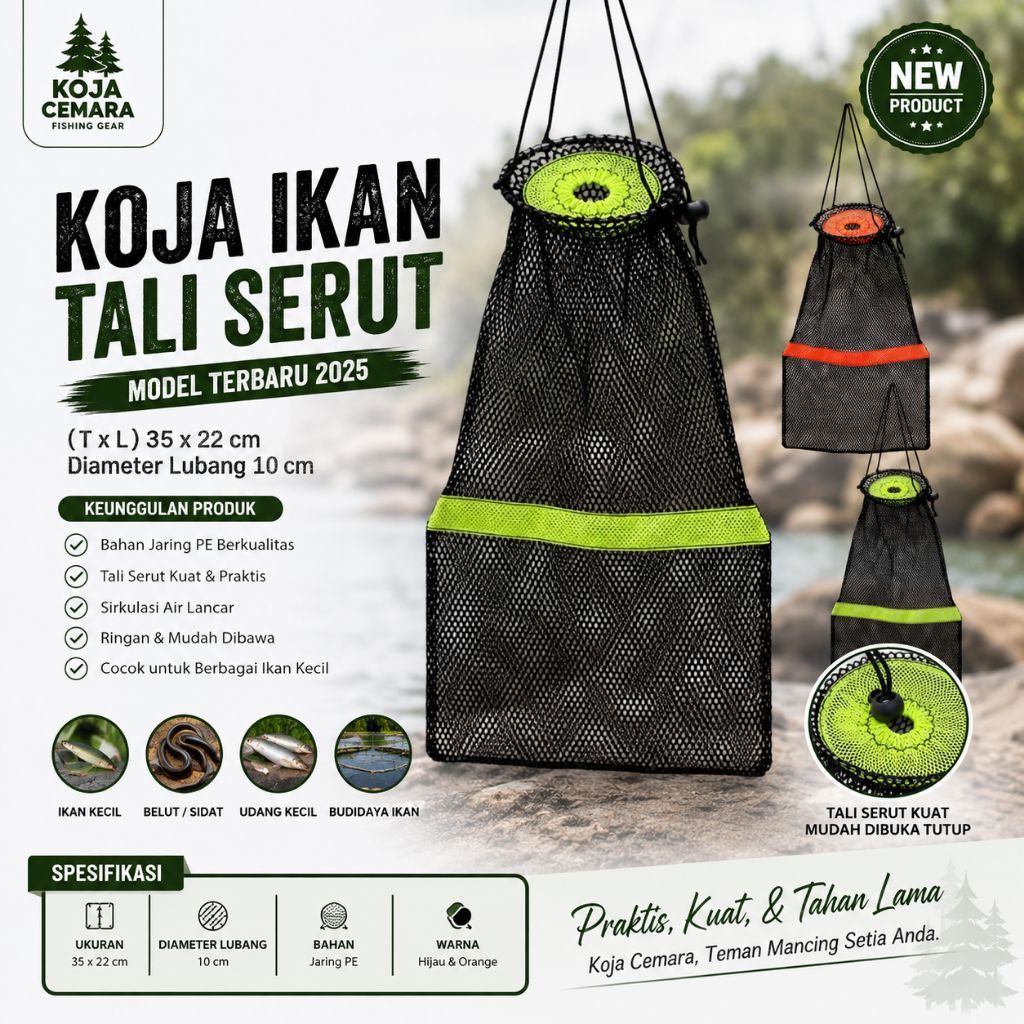 Koja ikan - Koja ikan kecil - Koja ikan wader - Koja ikan serut - Koja serut warna - koja -koja cema