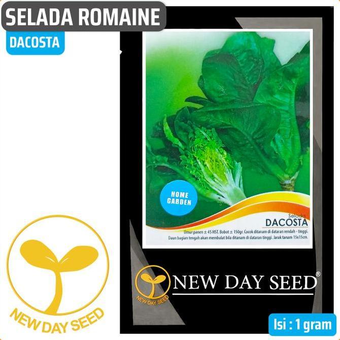 Promo Selada Romaine DACOSTA, 1 gr | New Day Seed Diskon