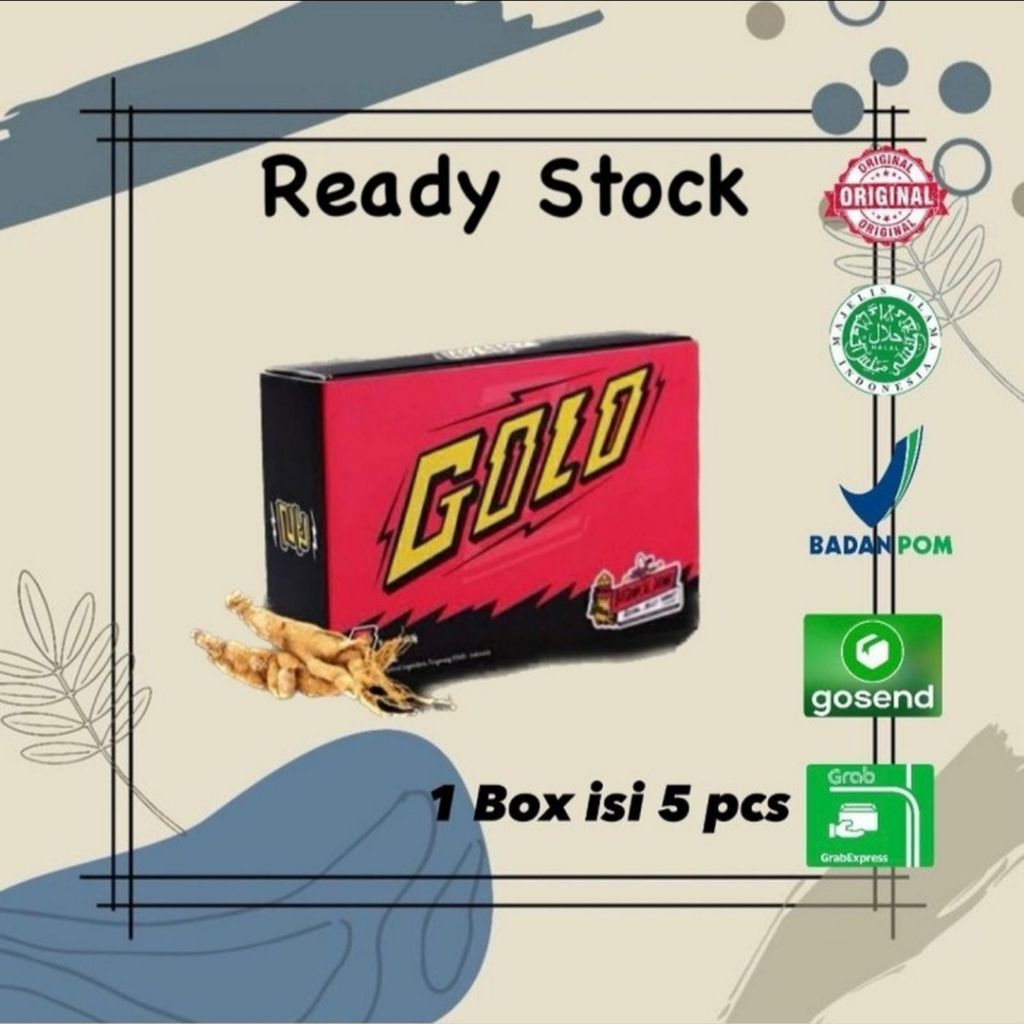 GOLO 1 Box Ginseng Drink Herbal