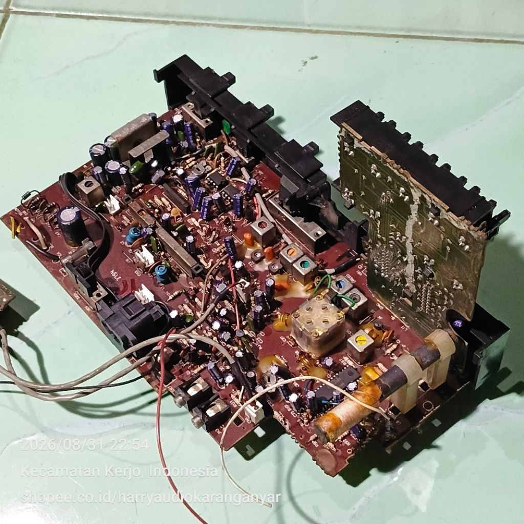 BELUM DITEST  Modul Radio IC SONY CXA1238S + Power-Amp Ori Lepasan – Dikirim Sesuai Foto