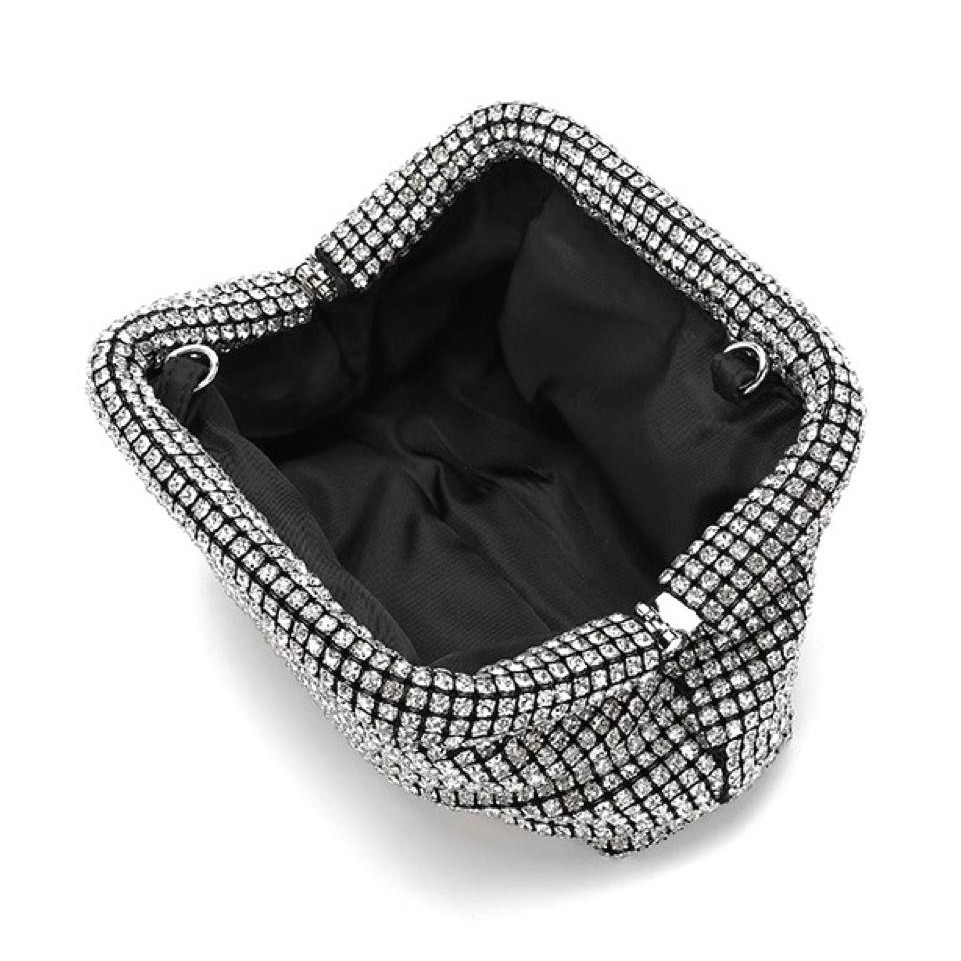 Terbaru Clutch Pesta Diamond Bag Julius Premium Handbag Wanita Dinner Party Bag J057