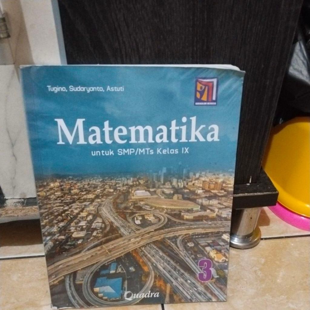 Buku Matematika SMP/MTs Kelas 9 Quadra Merdeka