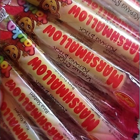 Youka Marshmallow Kepang Stick Isi 20 Pcs