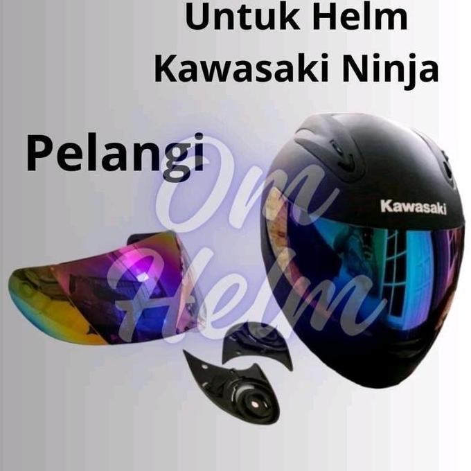 DR164 - kaca helm ninja fullface bonus rachet visor