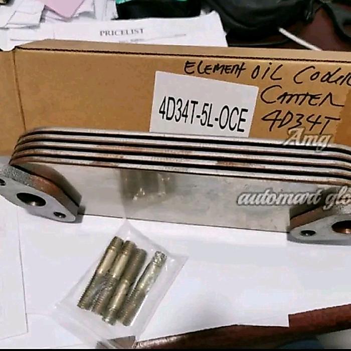 Element Oil Cooler Canter Ps125 Original Ktb/Titan