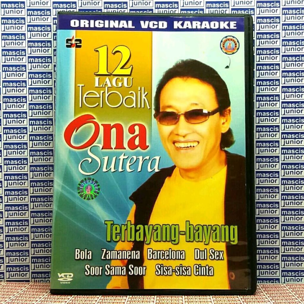 VCD Ona Sutera - 12 Lagu Terbaik Ona Sutra & Dayu AG V CD ORIGINAL
