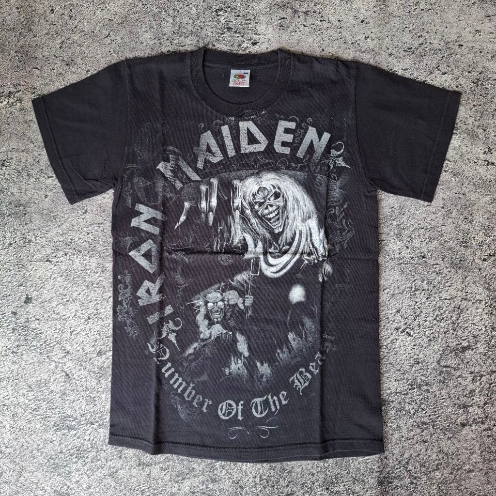 Kaos band IRON MAIDEN aop original merch | Budjangan Kolektif