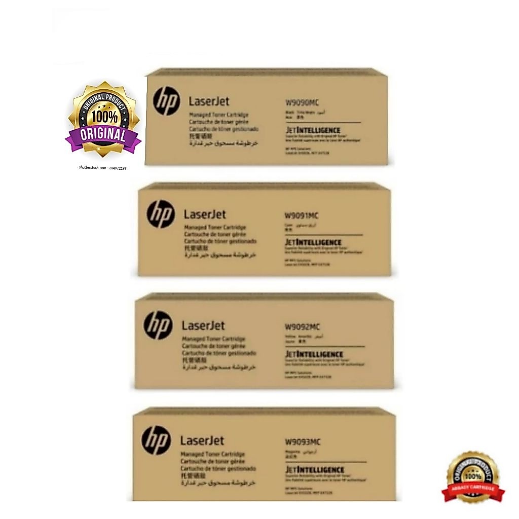 HP LaserJet W9090MC W9091MC W9092MC W9093MC untuk printer:MFP E87640, Mfp E87660z 100% Original