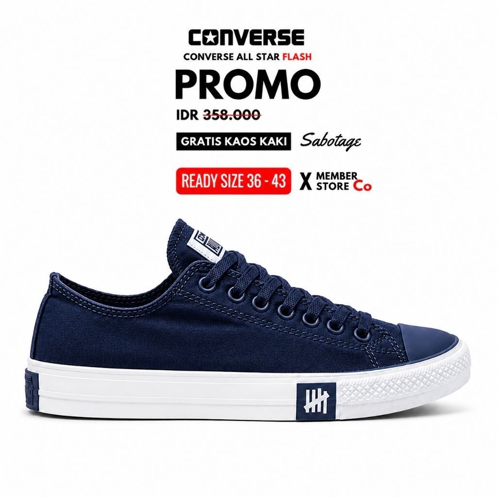 Sepatu Converse All Star Ct Flash Low Cut Sepatu Pria Dan Wanita