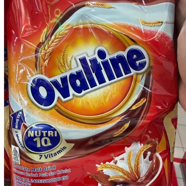 900GR OVALTINE CLASSIC BAG. MINUMAN OVALTINE. OVALTINE CHOCOLATE MALT DRINK. OVALTINE NUTRI 10. OVAL