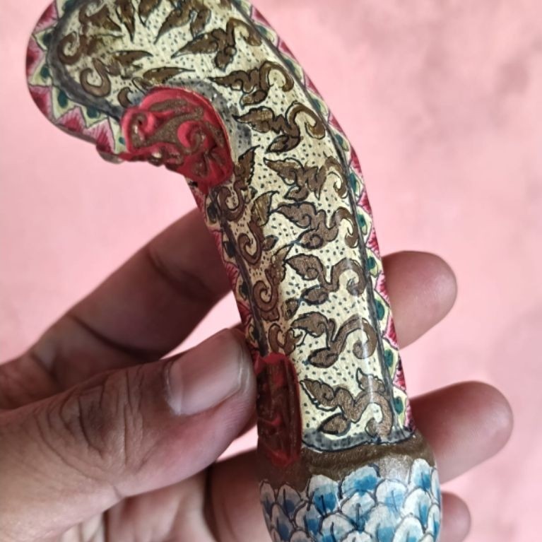 handle gagang deder keris Surakarta sunggingan lawasan