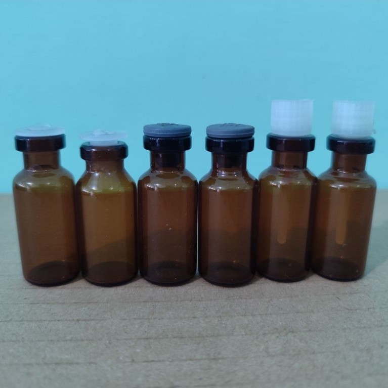 Botol vial 5ml, botol kaca 5ml, botol amber 5ml, botol coklat