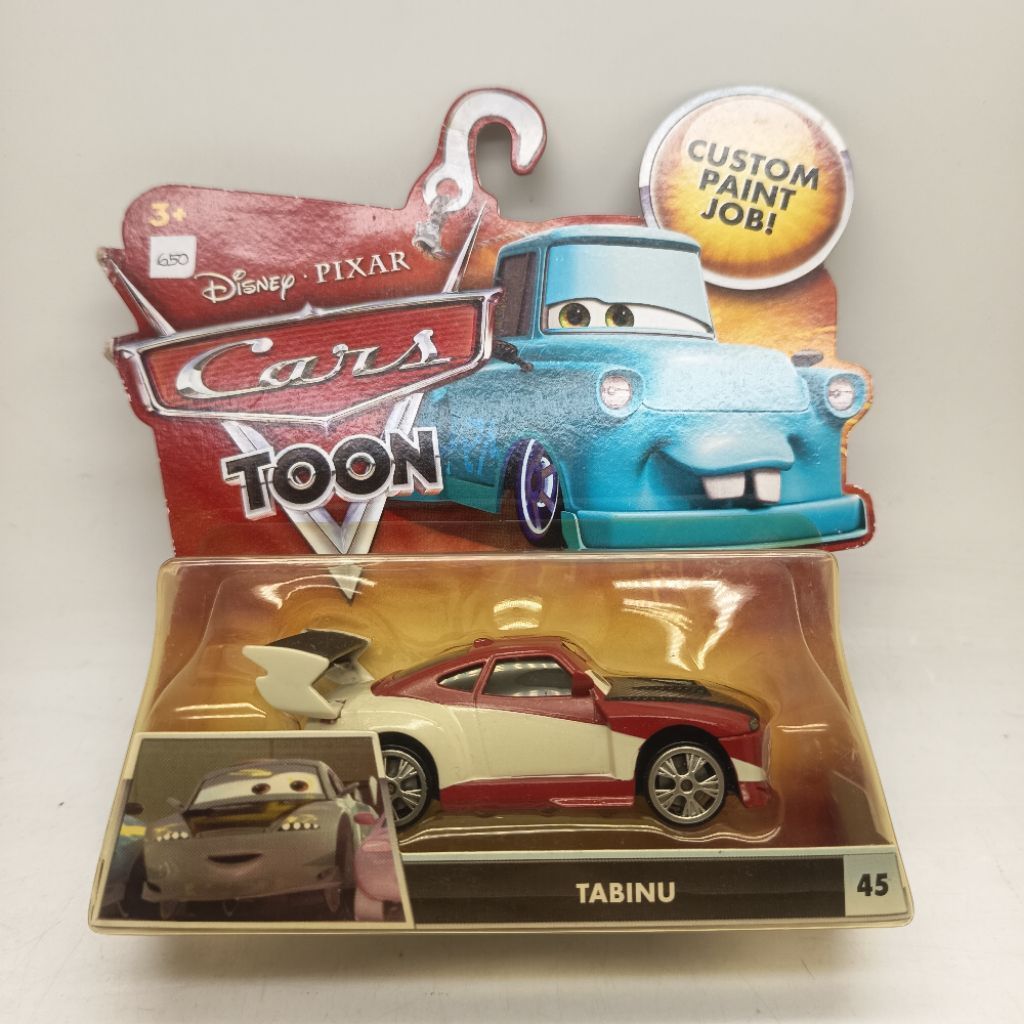 Disney Pixar Cars Toon Tabinu Mattel Tahun 2010