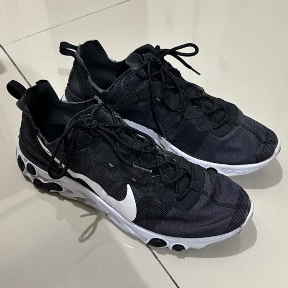 Sepatu Nike React Element 55 Original Second Size 45.5