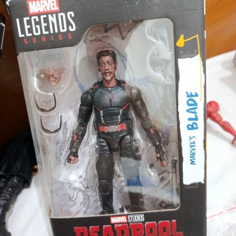 Marvel Legend Blade Movie Daywalker Marvel Legends Blade series Deadpool Wolverine Hasbro Skala Shf 