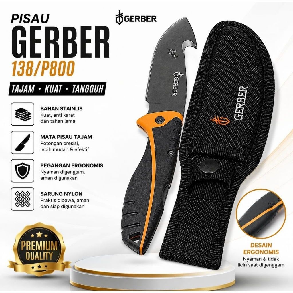PISAU GERBER 138/P800