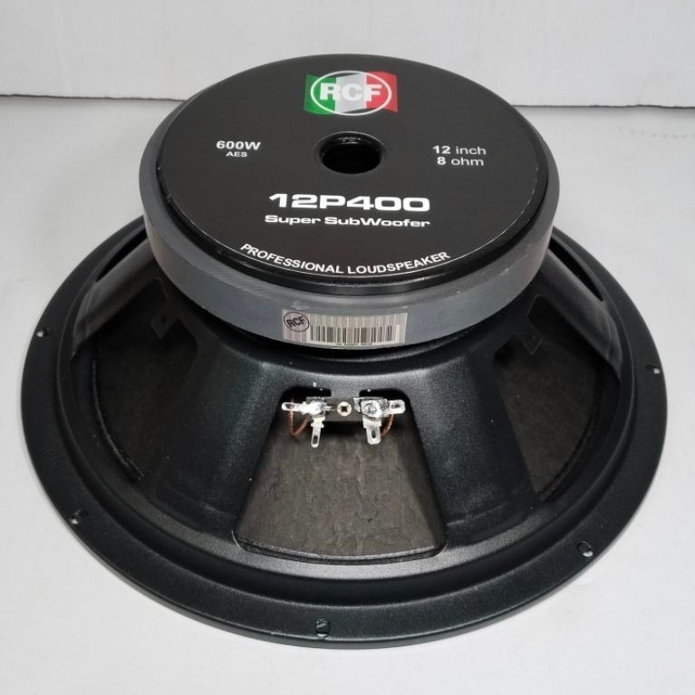 Speaker Komponen 12 Inch RCF12P400 Subwoofer Vc3In" 600W Original