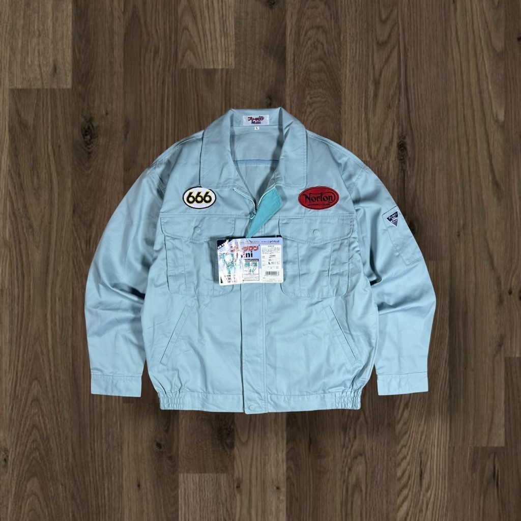 WORK JACKET NORTON XEBEC PLEATSRON JAPAN NEW BNWT
