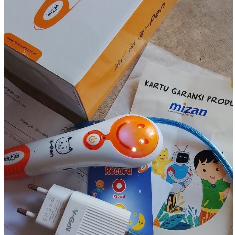 Epen pelangi mizan (preloved) smart pen