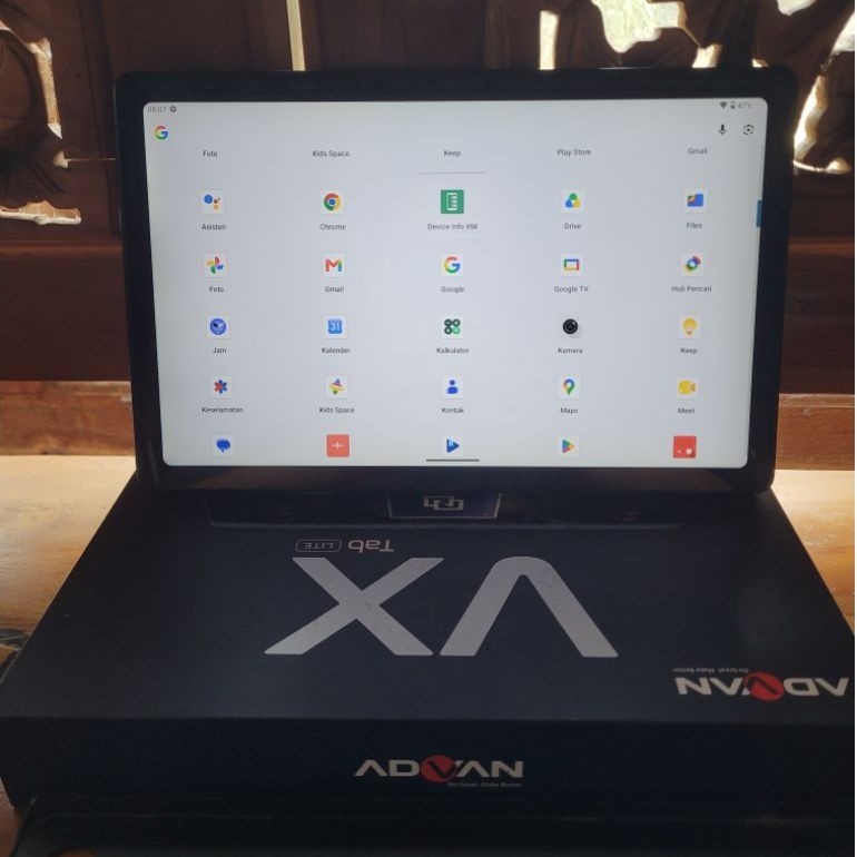 tab android advan vx lite ram 6gb