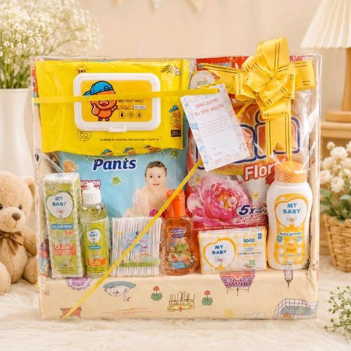 PARCEL BAYI BARU LAHIR JUMBO SABUN KOMPLIT UNTUK BAYI  BAYI PEREMPUAN KULIT SENSITIF LAKI-LAKI