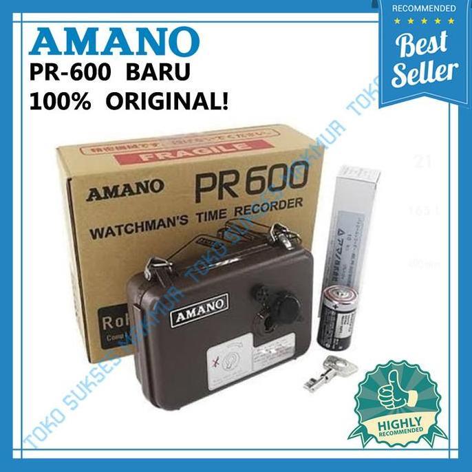 Amano Pr600 Security Patrol - Absensi Security - Amano Pr 600