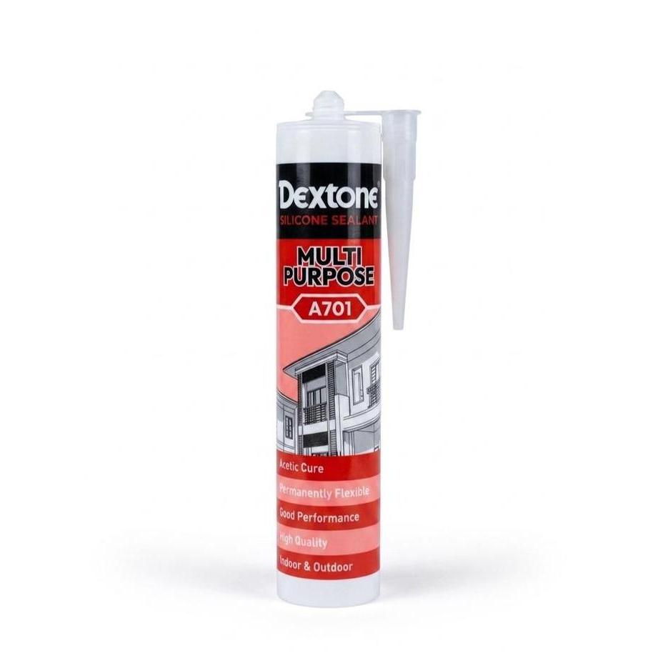 Lem Sealant Botol Brown Dextone / Lem Kaca Coklat Dexton / Lem Silicon