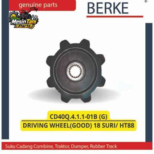 DRIVING WHEEL(GOOD) 18 SURI/ HT88 / CD40Q.4.1.1-01B (G) Suku Cadang Sparepart Combine Harvester